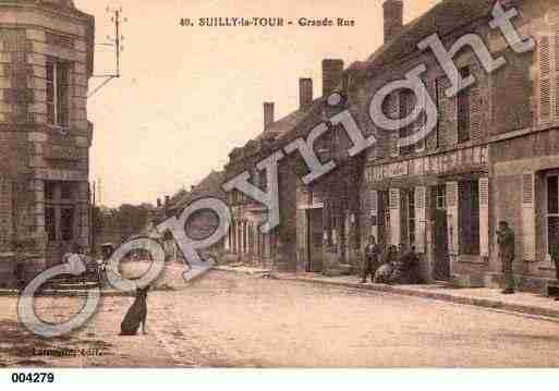 Ville de SUILLYLATOUR, carte postale ancienne