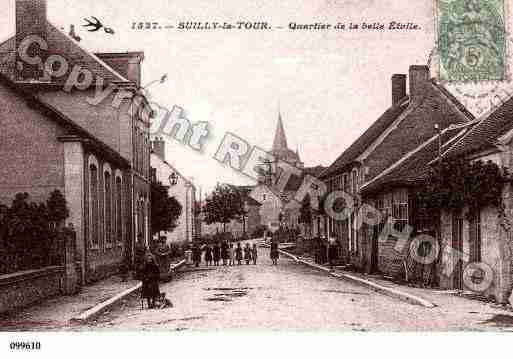 Ville de SUILLYLATOUR, carte postale ancienne