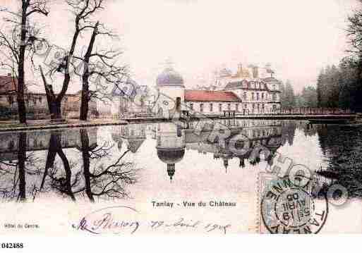 Ville de TANLAYQUINCY, carte postale ancienne