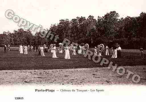 Ville de TOUQUETPARISPLAGE(LE), carte postale ancienne