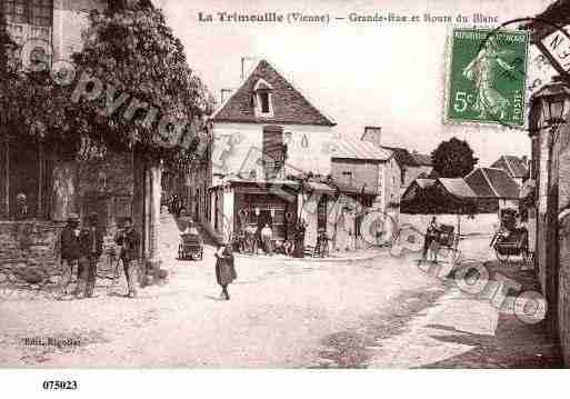 Ville de TRIMOUILLE(LA), carte postale ancienne