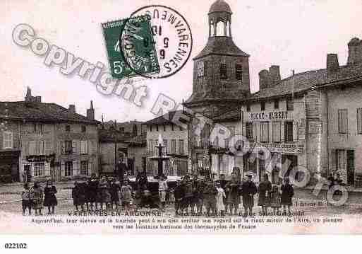 Ville de VARENNESENARGONNE, carte postale ancienne