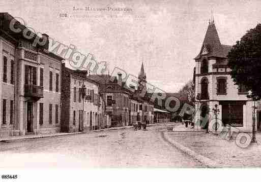 Ville de VICENBIGORRE, carte postale ancienne