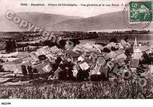 Ville de VILLARDSAINTCHRISTOPHE, carte postale ancienne