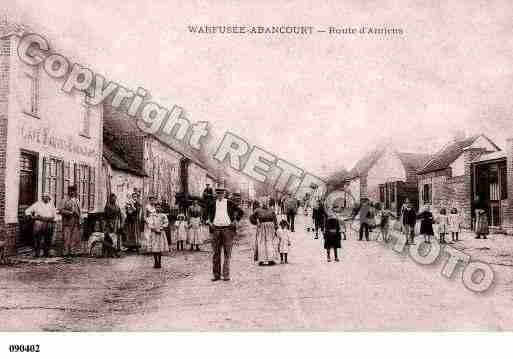 Ville de WARFUSEEABANCOURT, carte postale ancienne