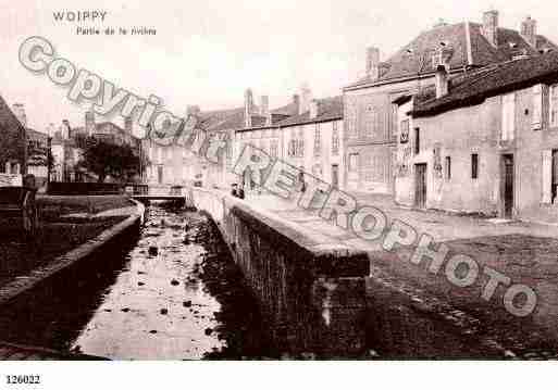 Ville de WOIPPY, carte postale ancienne