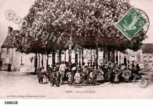 Ville de AMNEENCHAMPAGNE, carte postale ancienne