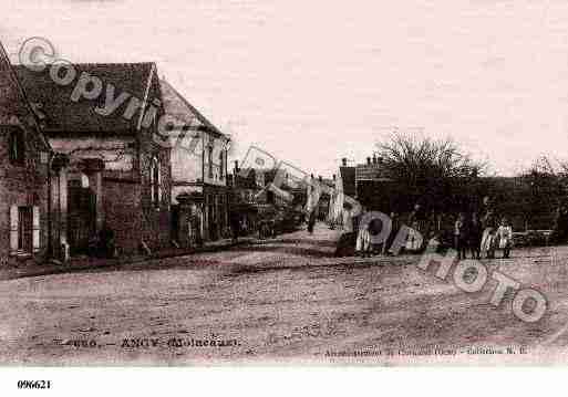 Ville de ANGY, carte postale ancienne