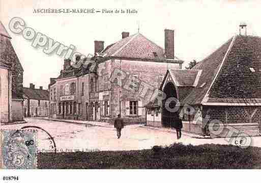 Ville de ASCHERESLEMARCHE, carte postale ancienne