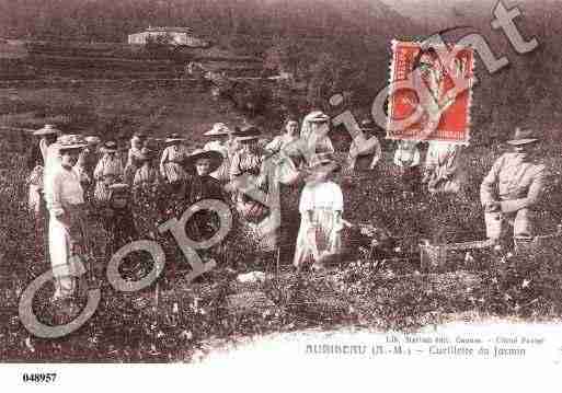 Ville de AURIBEAUSURSIAGNE, carte postale ancienne