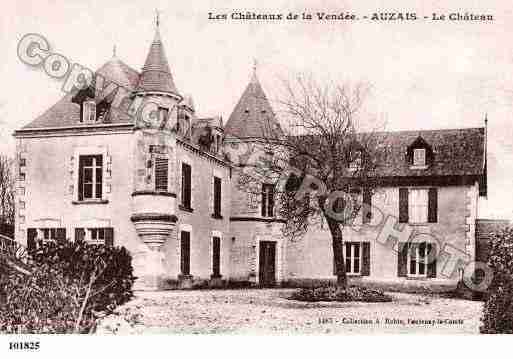 Ville de AUZAY, carte postale ancienne