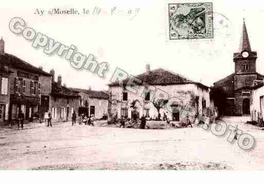 Ville de AYSURMOSELLE, carte postale ancienne