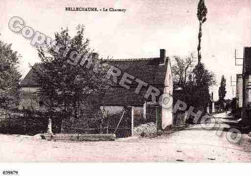 Ville de BELLECHAUME, carte postale ancienne