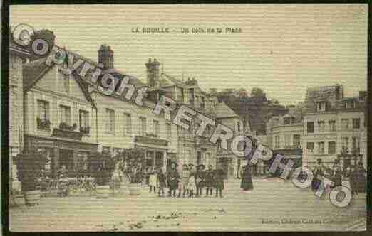 Ville de BOUILLE(LA), carte postale ancienne