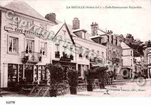 Ville de BOUILLE(LA), carte postale ancienne