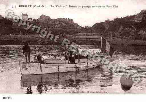 Ville de BREHAT(ILEDE), carte postale ancienne Ville de BREHAT(ILEDE), carte postale ancienne