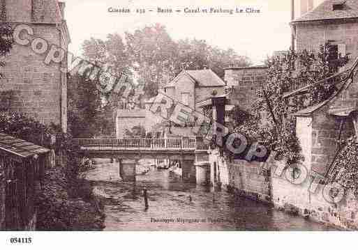 Ville de BRIVELAGAILLARDE, carte postale ancienne