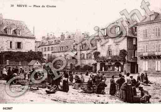 Ville de BRIVELAGAILLARDE, carte postale ancienne