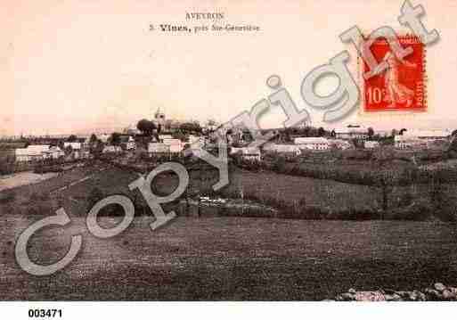 Ville de CANTOIN, carte postale ancienne