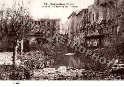 Ville de CARPENTRAS, carte postale ancienne