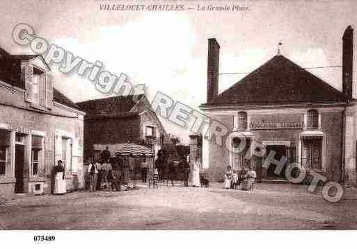 Ville de CHAILLES, carte postale ancienne