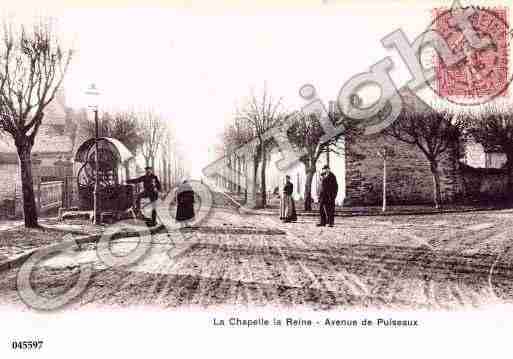 Ville de CHAPELLELAREINE(LA), carte postale ancienne