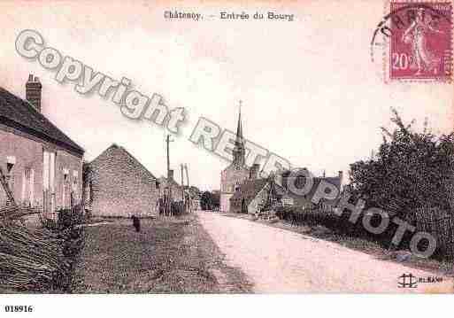 Ville de CHATENOY, carte postale ancienne