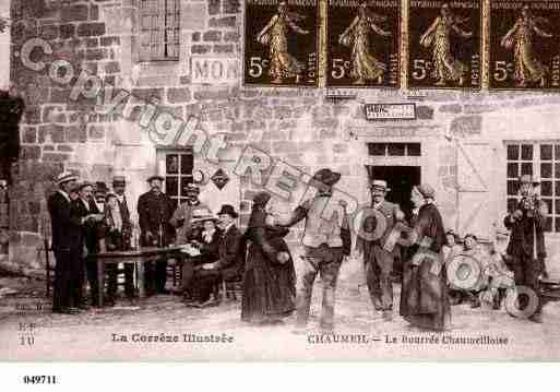 Ville de CHAUMEIL, carte postale ancienne