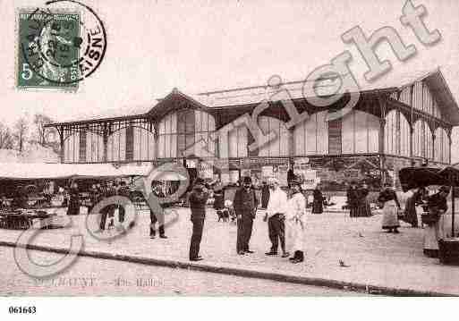 Ville de CHAUNY, carte postale ancienne