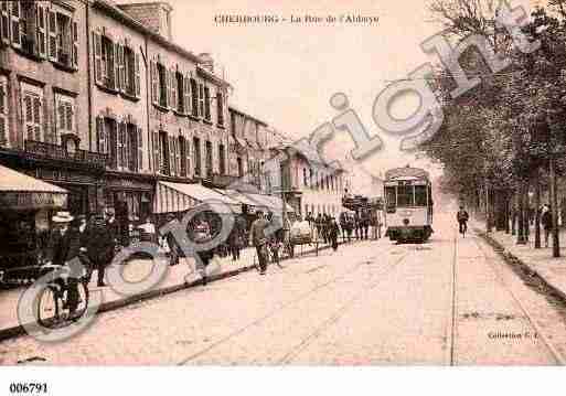 Ville de CHERBOURG, carte postale ancienne