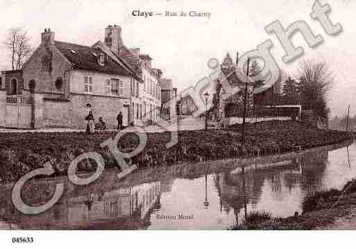 Ville de CLAYESOUILLY, carte postale ancienne