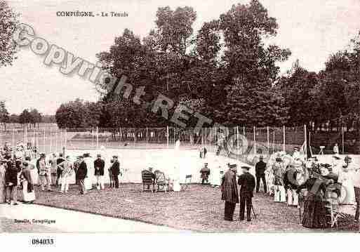 Ville de COMPIEGNE, carte postale ancienne