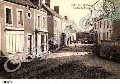 Ville de COULIMER, carte postale ancienne