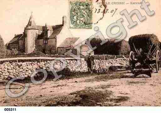 Ville de CROISIC(LE), carte postale ancienne