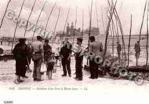 Ville de DIEPPE, carte postale ancienne