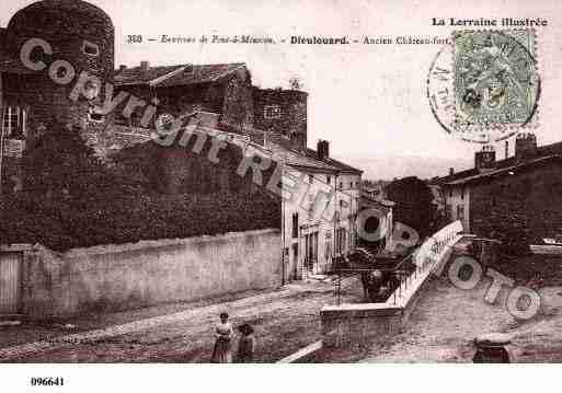 Ville de DIEULOUARD, carte postale ancienne