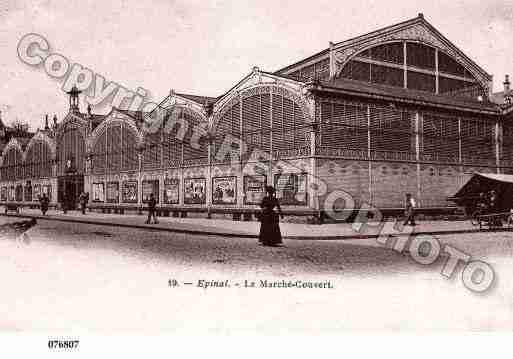 Ville de EPINAL, carte postale ancienne