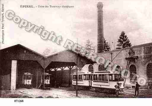 Ville de EPINAL, carte postale ancienne