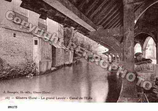 Ville de GISORS, carte postale ancienne