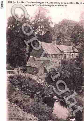 Ville de GOUAREC, carte postale ancienne