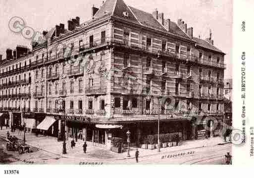 Ville de GRENOBLE, carte postale ancienne