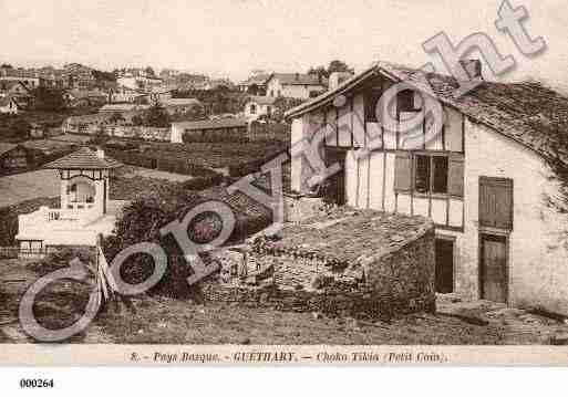 Ville de GUETHARY, carte postale ancienne