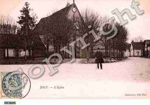 Ville de JOUY, carte postale ancienne