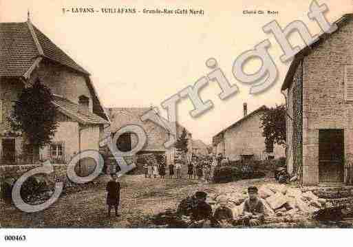 Ville de LAVANSVUILLAFANS, carte postale ancienne