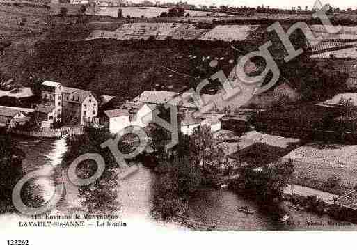 Ville de LAVAULTSAINTEANNE, carte postale ancienne