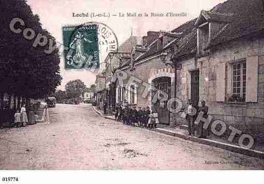 Ville de LOCHESURINDROIS, carte postale ancienne Ville de LOCHESURINDROIS, carte postale ancienne