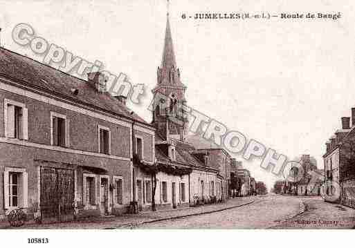 Ville de LONGUEJUMELLES, carte postale ancienne