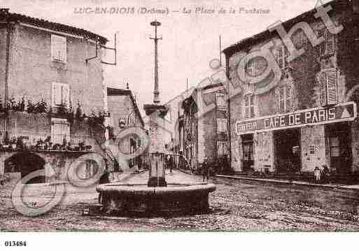 Ville de LUCENDIOIS, carte postale ancienne