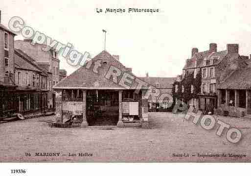 Ville de MARIGNY, carte postale ancienne