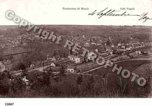 Ville de MAULE, carte postale ancienne